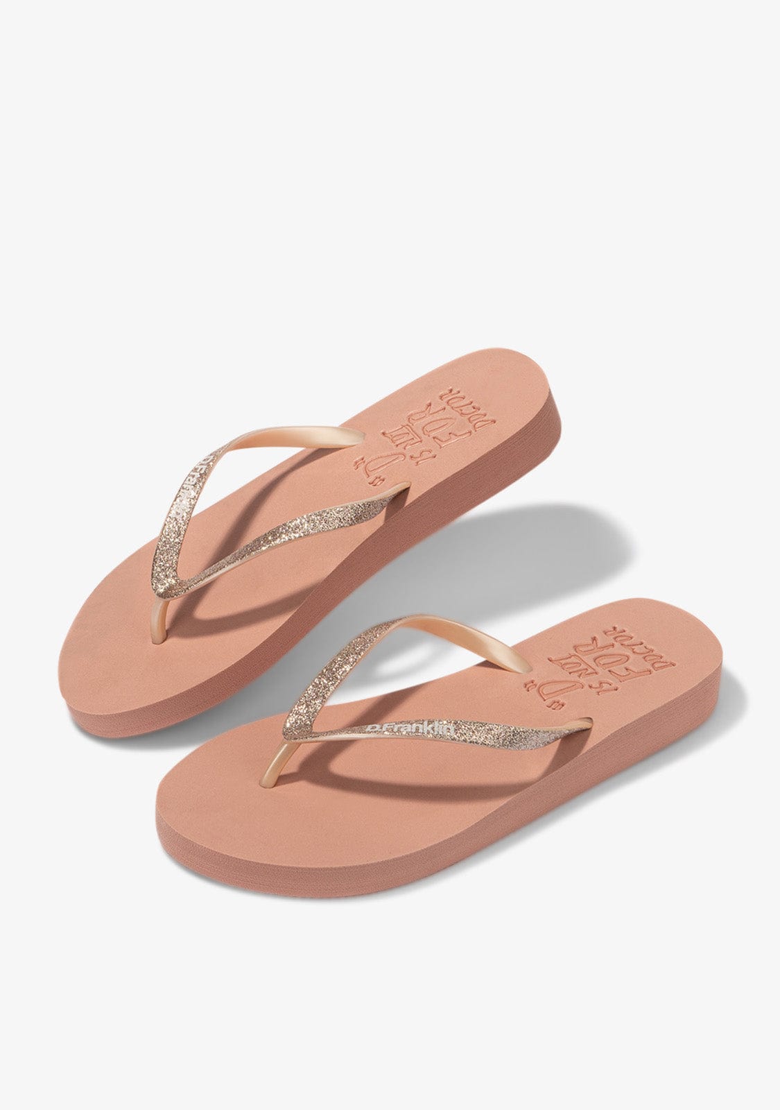 D.franklin Flip Flop Glitter Magnesium