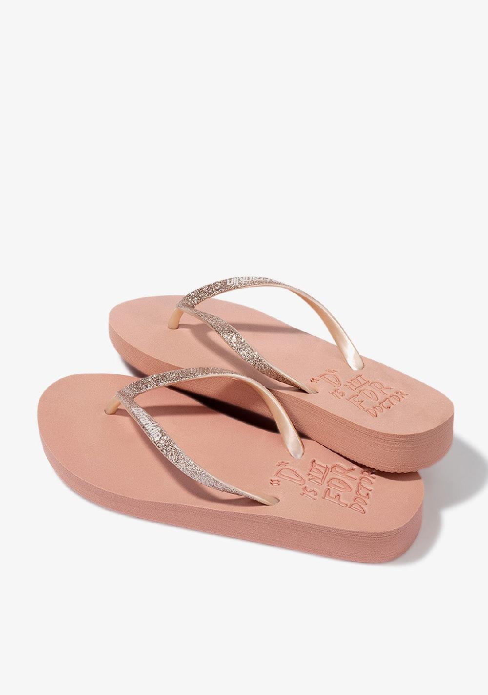 D.franklin Flip Flop Glitter Magnesium