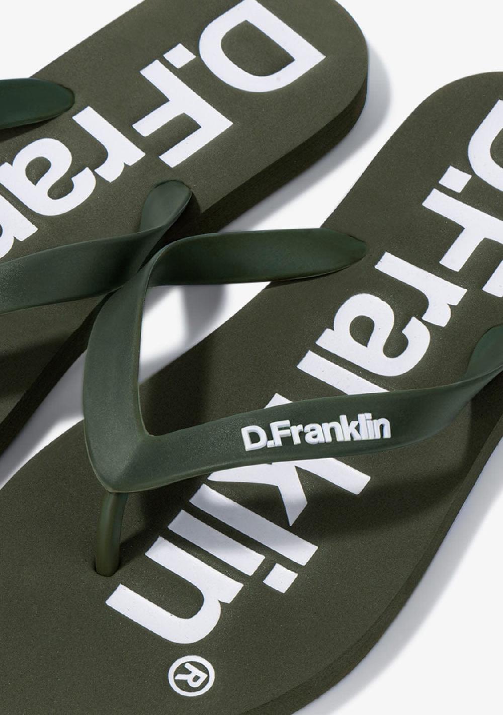 D.franklin Flip Flop Khaki