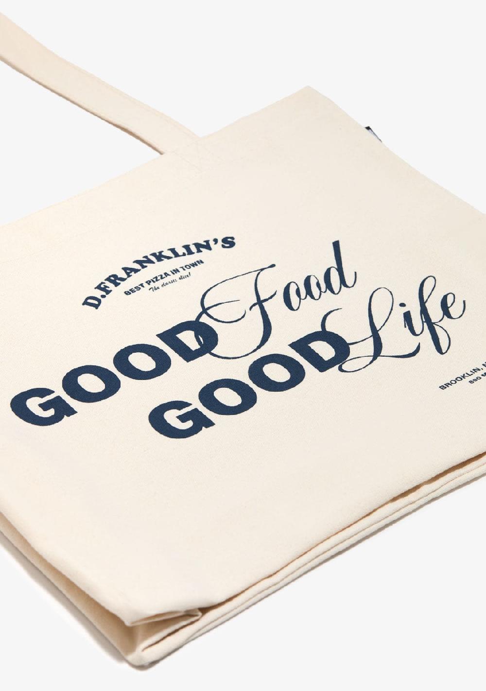 D.franklin Good Life Tote Bag Natural