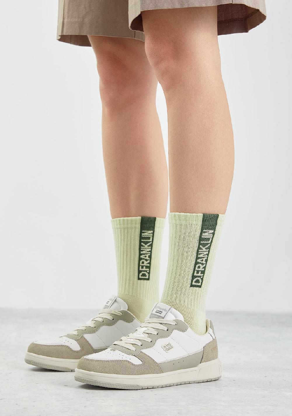 D.franklin Gorpcore Band Socks Green