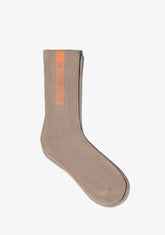 D.franklin Gorpcore Band Socks Taupe