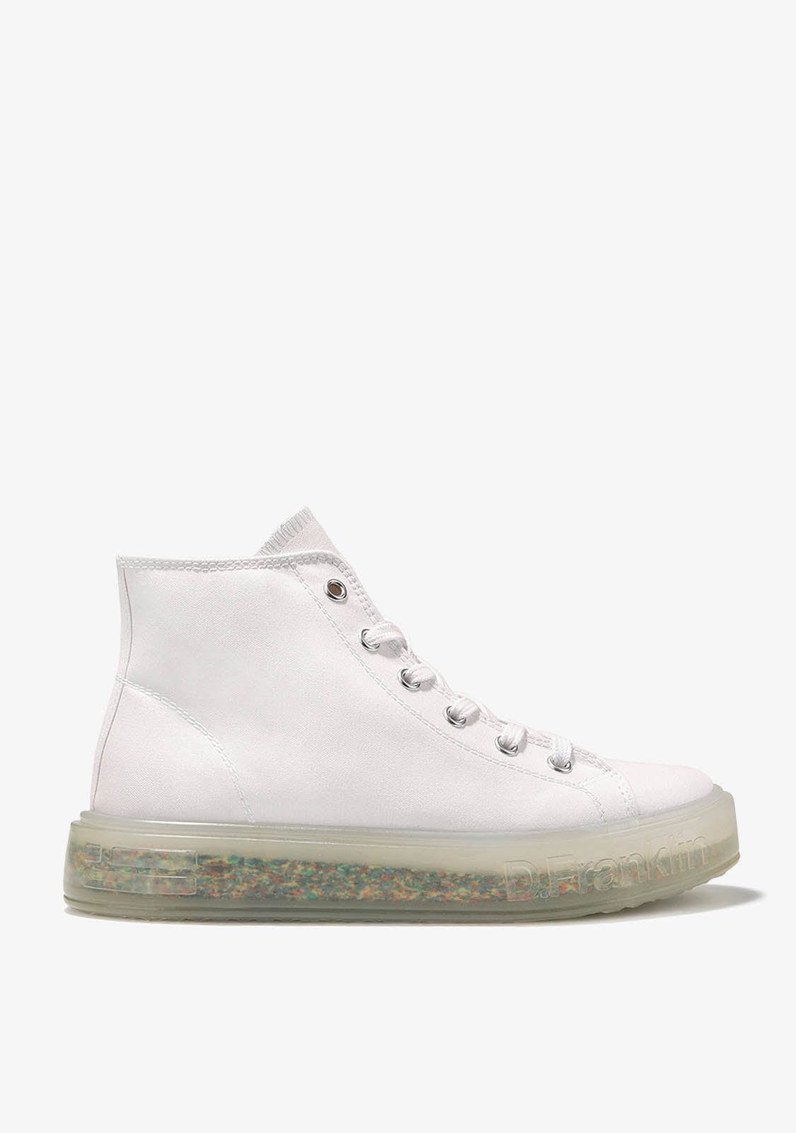 D.franklin Gumme Superstar White / Crystal