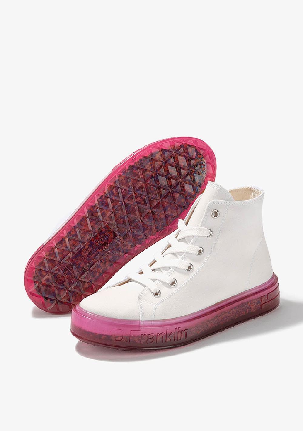 D.franklin Gumme Superstar White / Pink