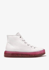 D.franklin Gumme Superstar White / Pink