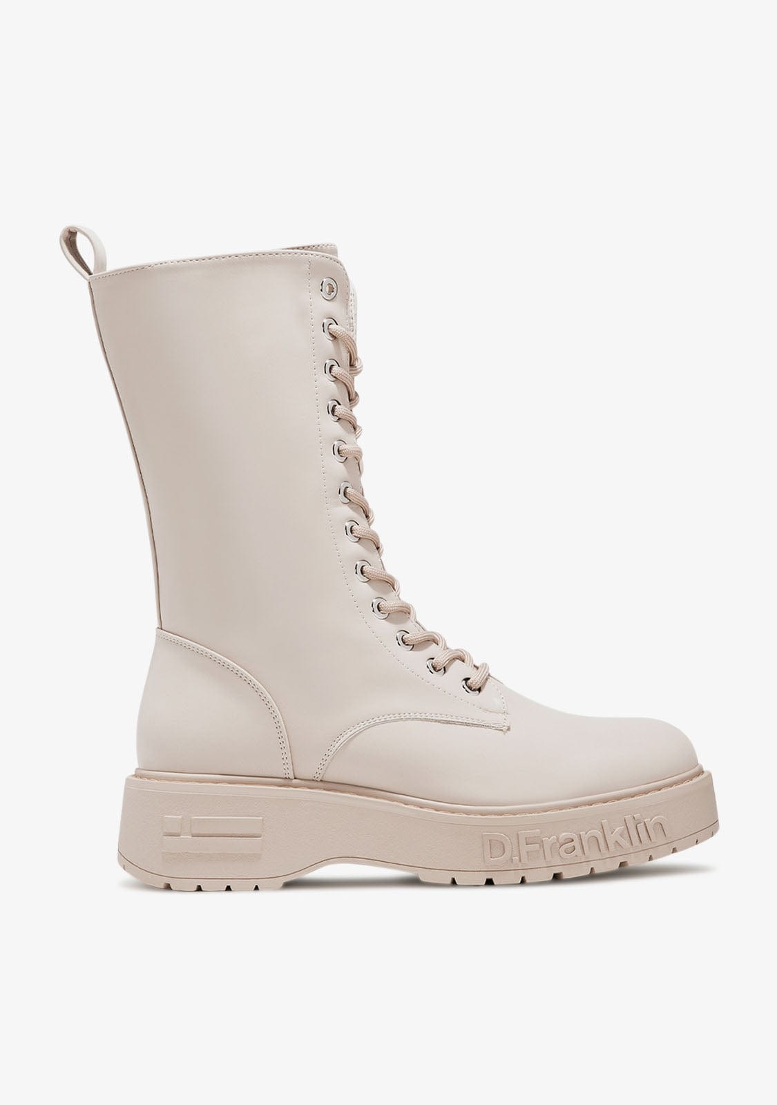 D.franklin Gumme Track High Basic Soft / Beige