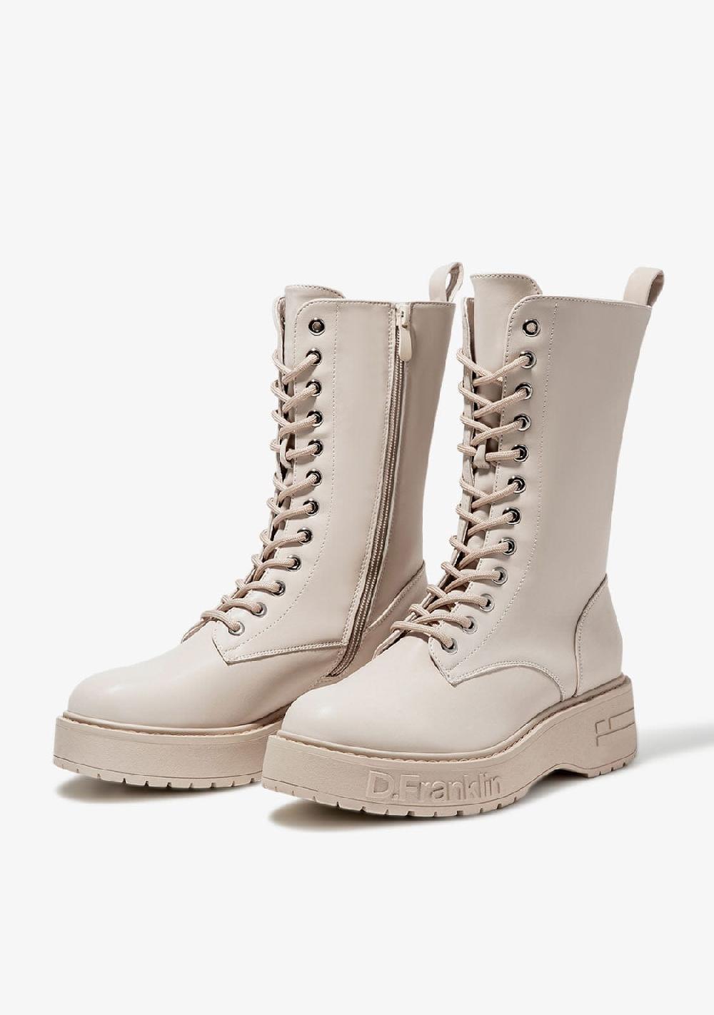 D.franklin Gumme Track High Basic Soft / Beige