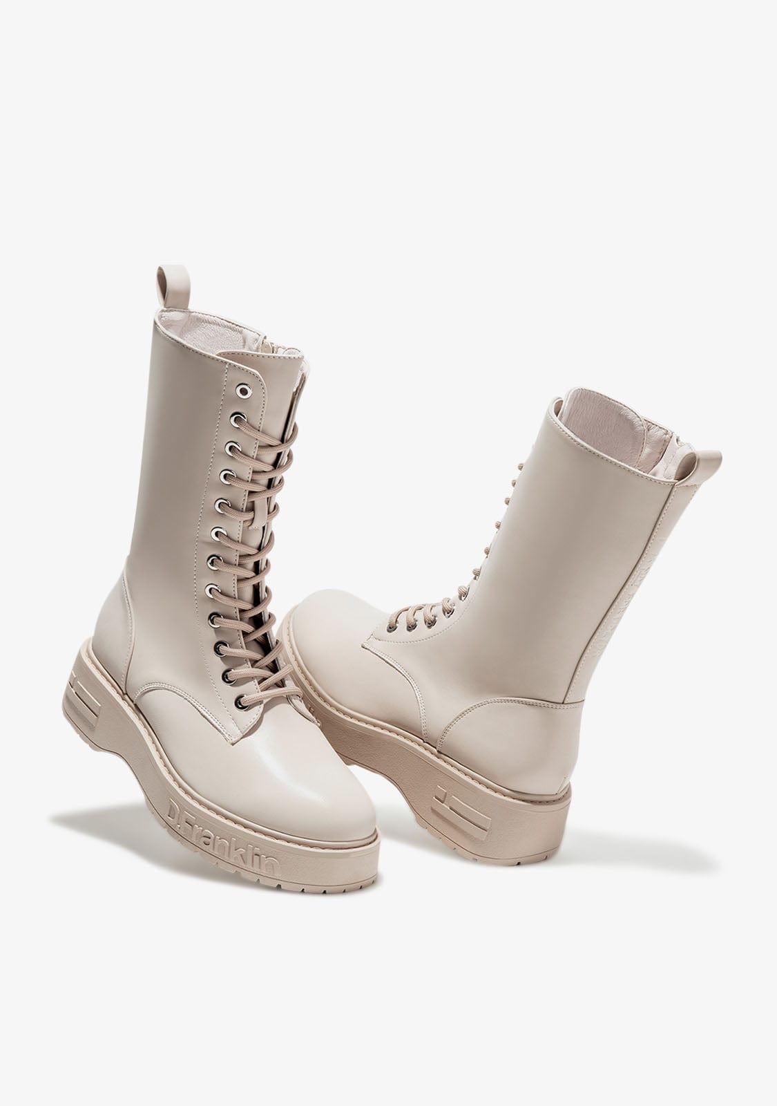 D.franklin Gumme Track High Basic Soft / Beige