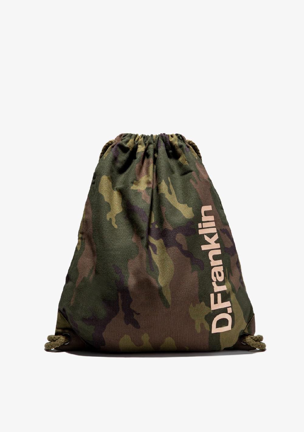 D.franklin Gym Bag Camo Beige