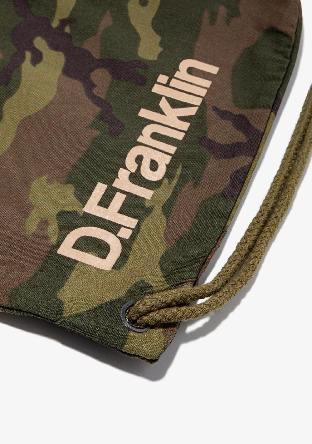 D.franklin Gym Bag Camo Beige