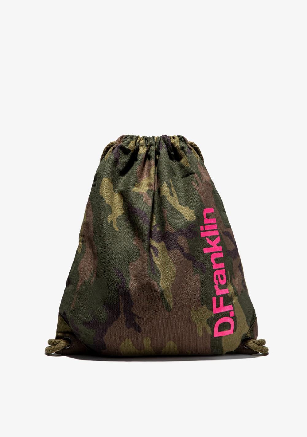 D.franklin Gym Bag Camo Fuxia