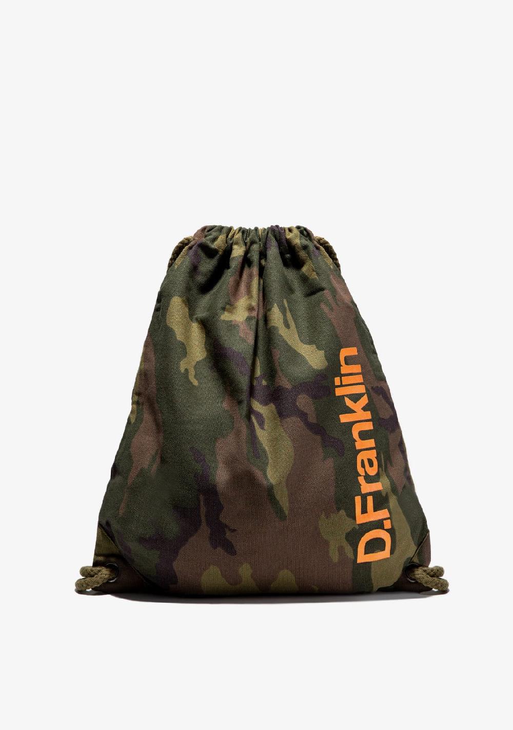 D.franklin Gym Bag Camo Orange