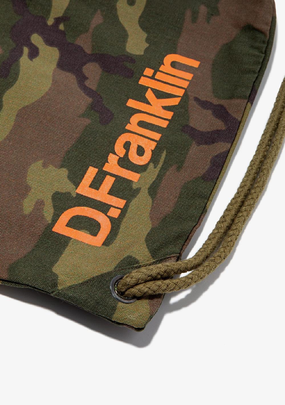 D.franklin Gym Bag Camo Orange