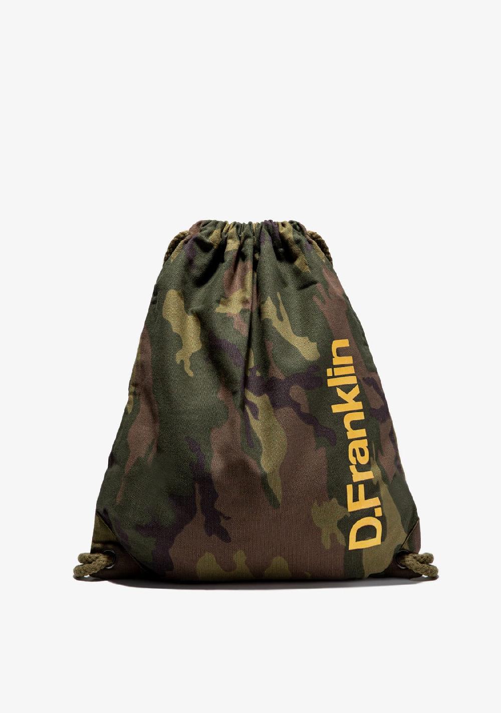 D.franklin Gym Bag Camo Yellow