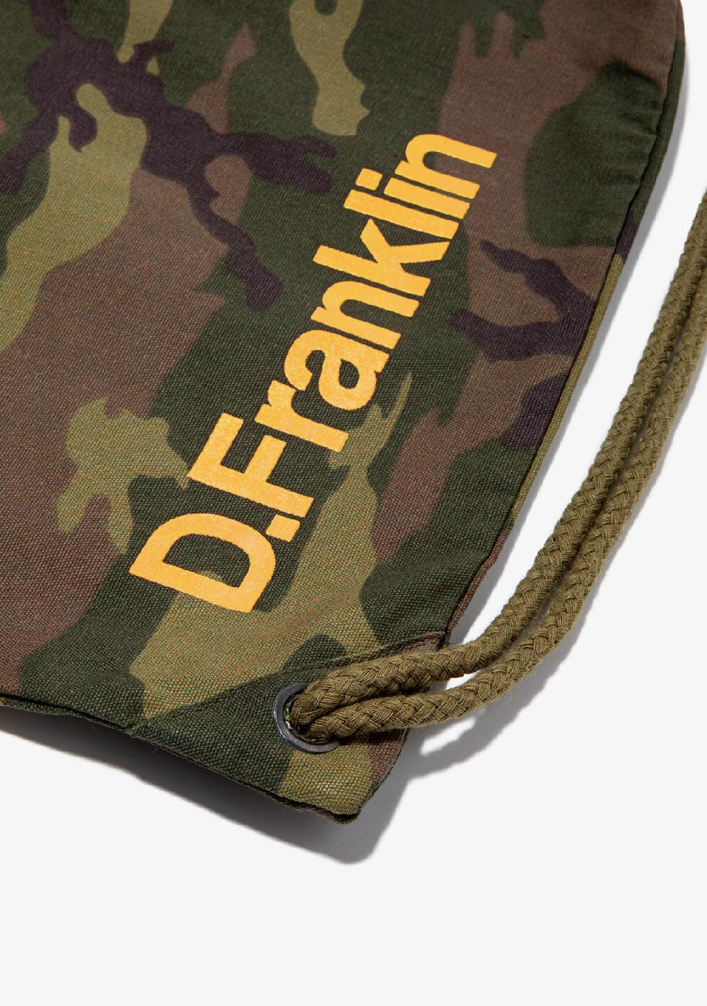 D.franklin Gym Bag Camo Yellow