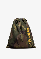 D.franklin Gym Bag Camo Yellow