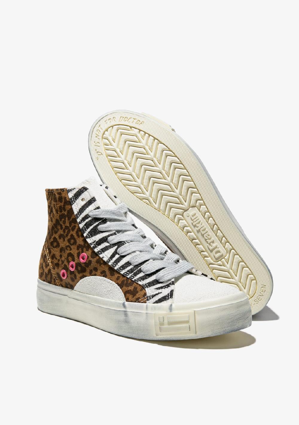 D.franklin Half Moon High Leopard