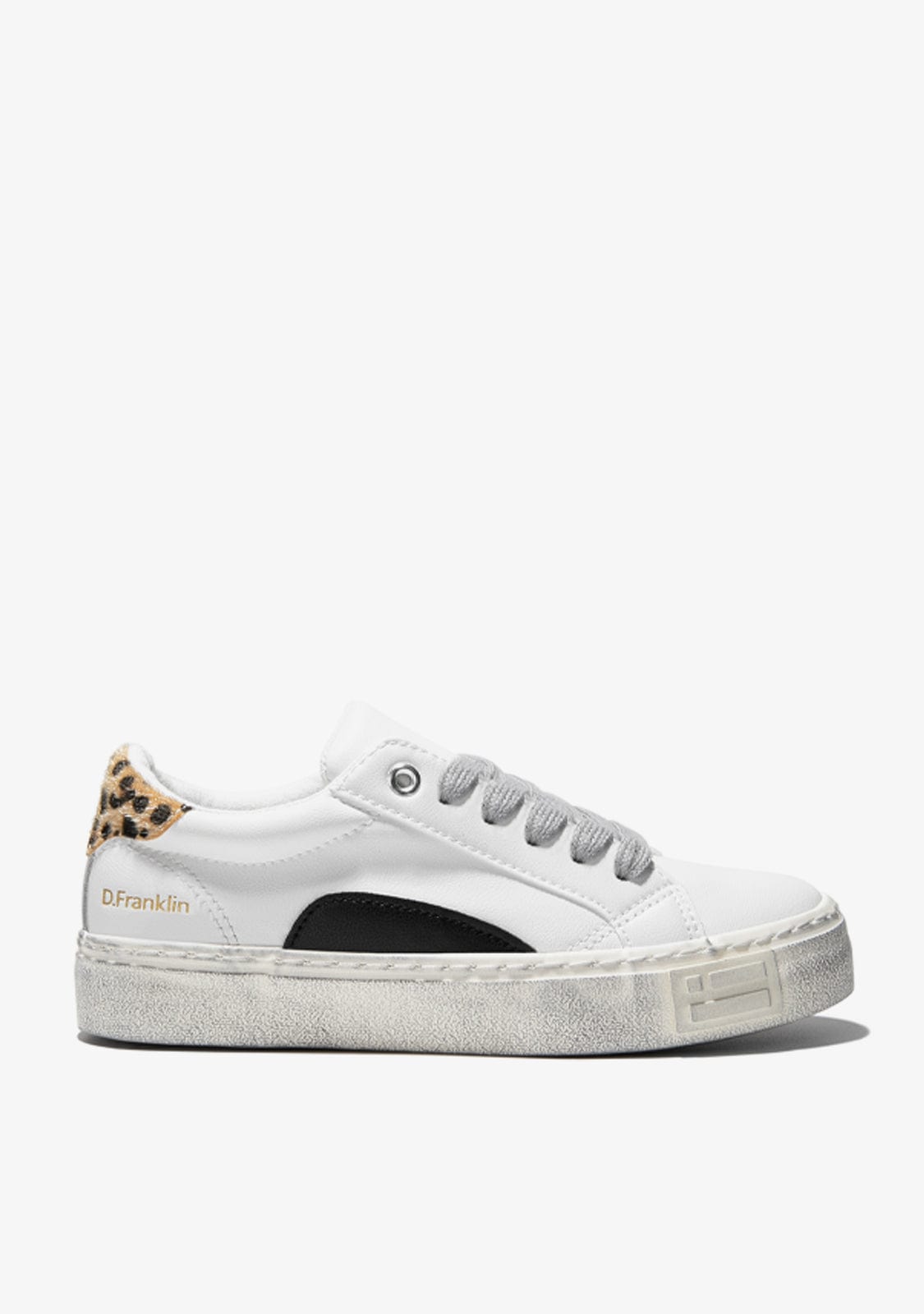 D.franklin Half Moon Low White / Black / Leopard