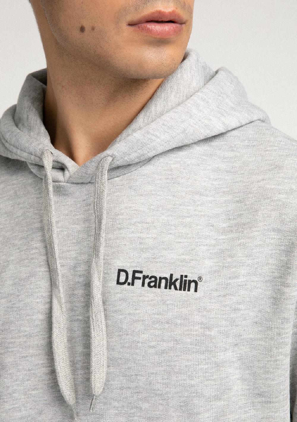 D.franklin Hoodie D.Franklin Black / Grey