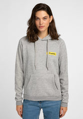 D.franklin Hoodie Smiley Female Grey