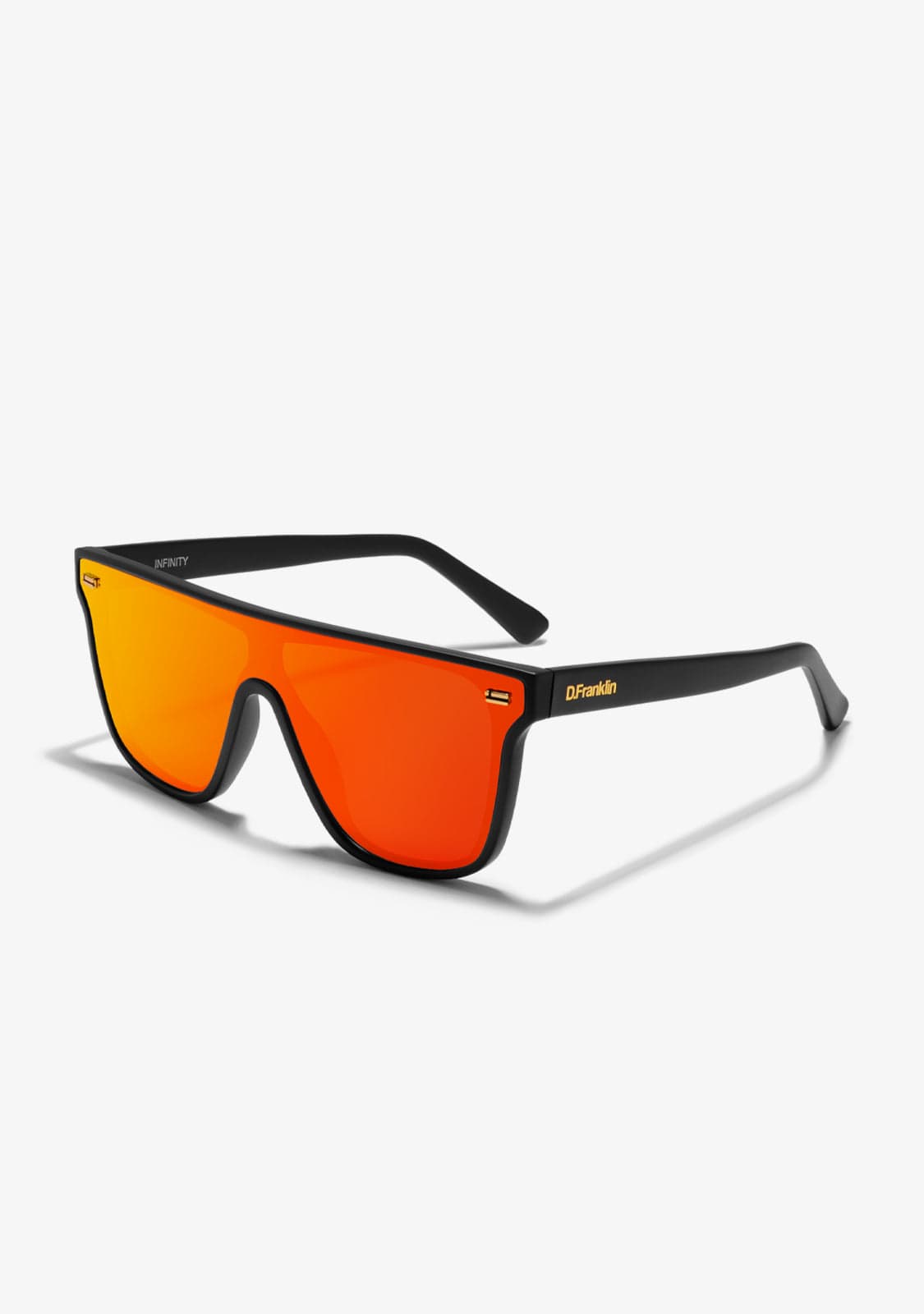 D.franklin Infinity Matt Black / Red Revo