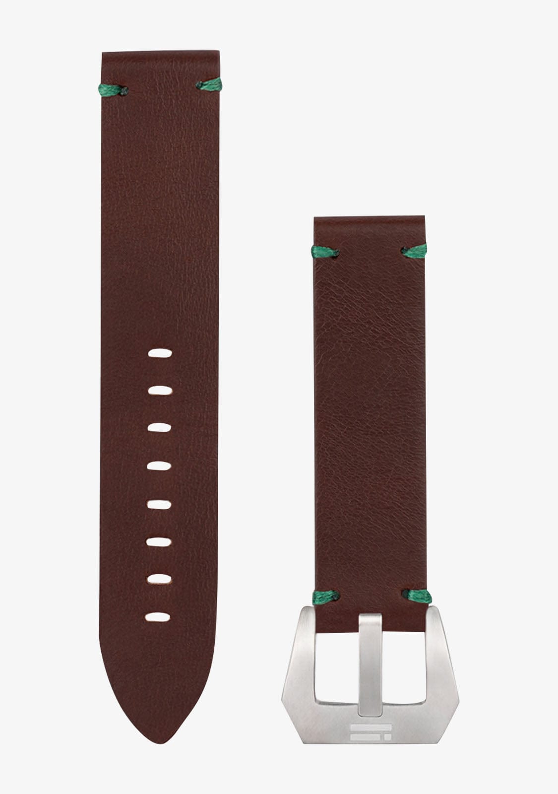D.franklin Leather Band Brown / Green