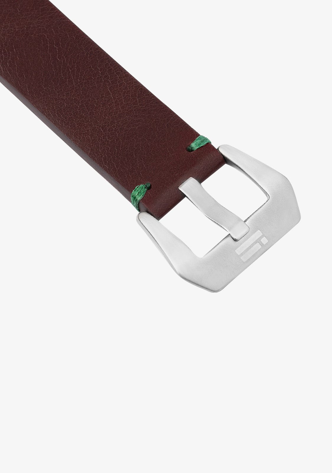 D.franklin Leather Band Brown / Green
