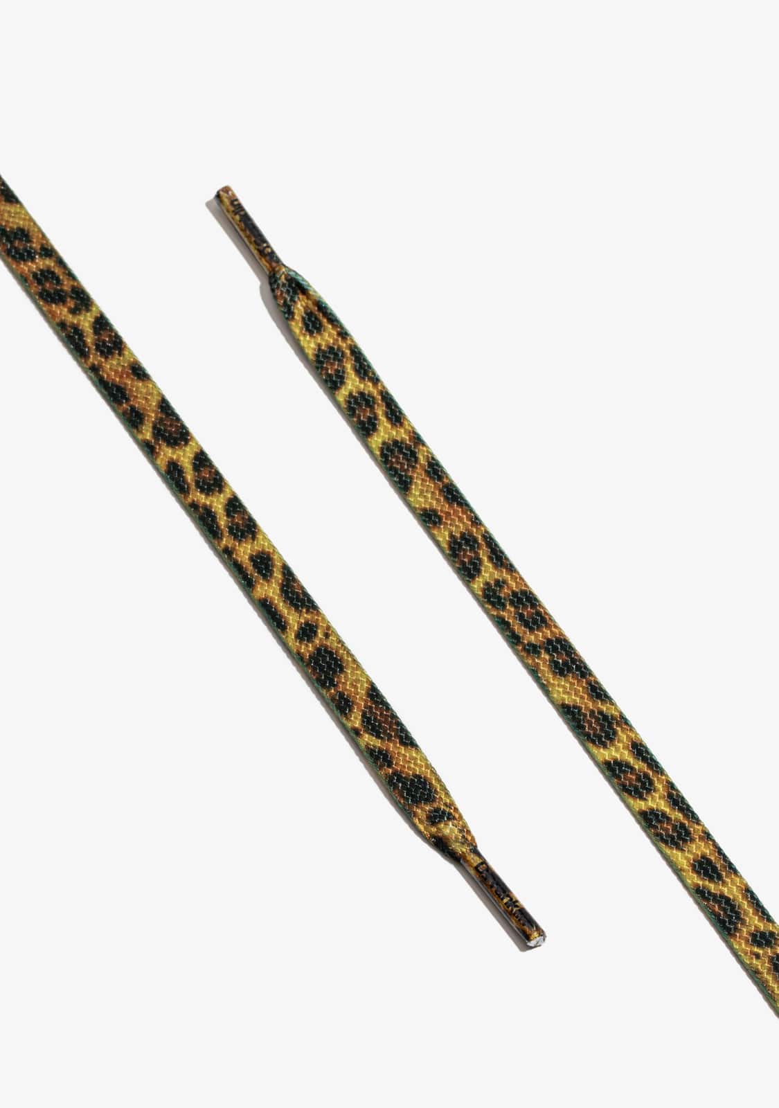 D.franklin Leopard Print Shoelaces