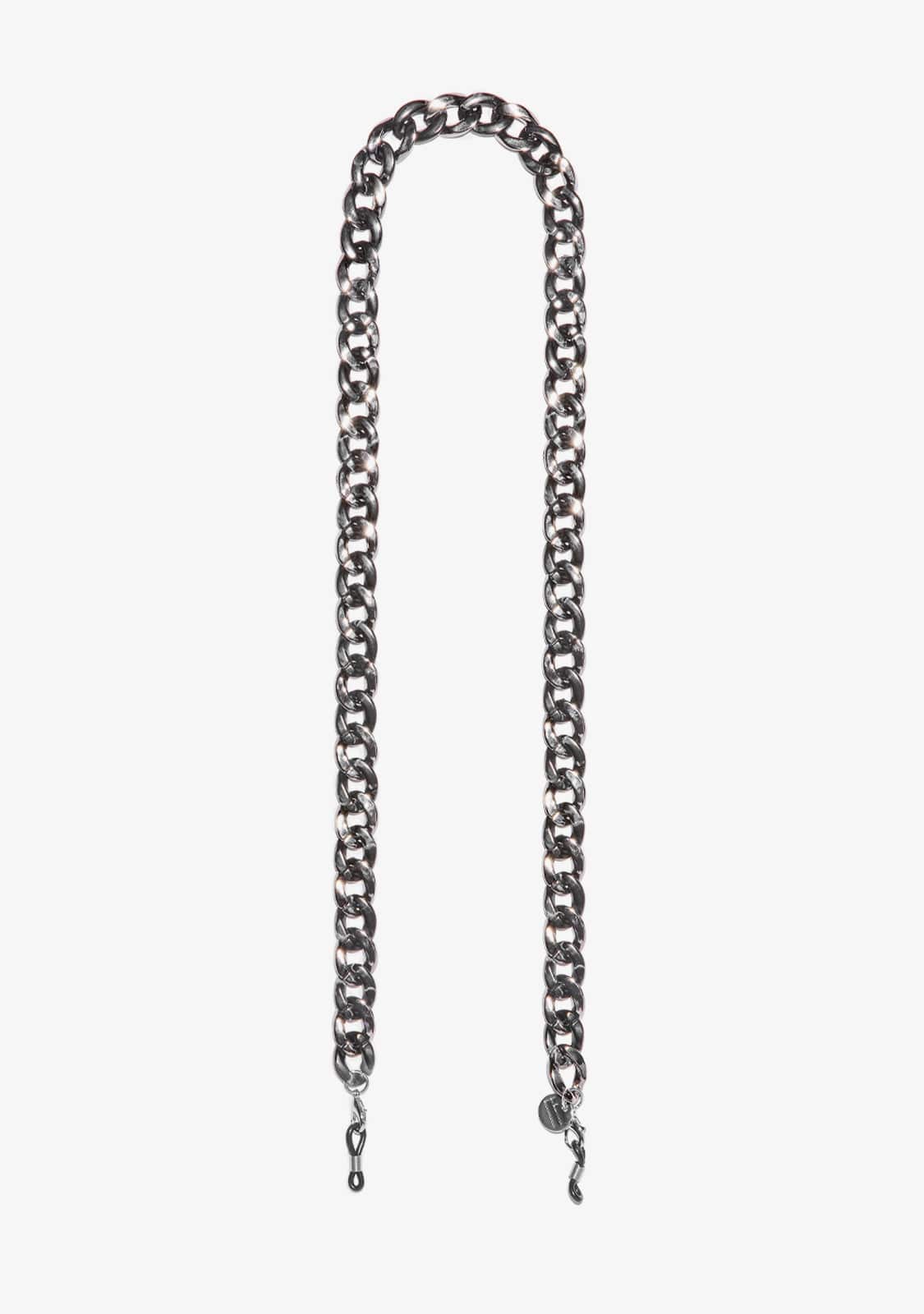 D.franklin Link Chain Black / Silver