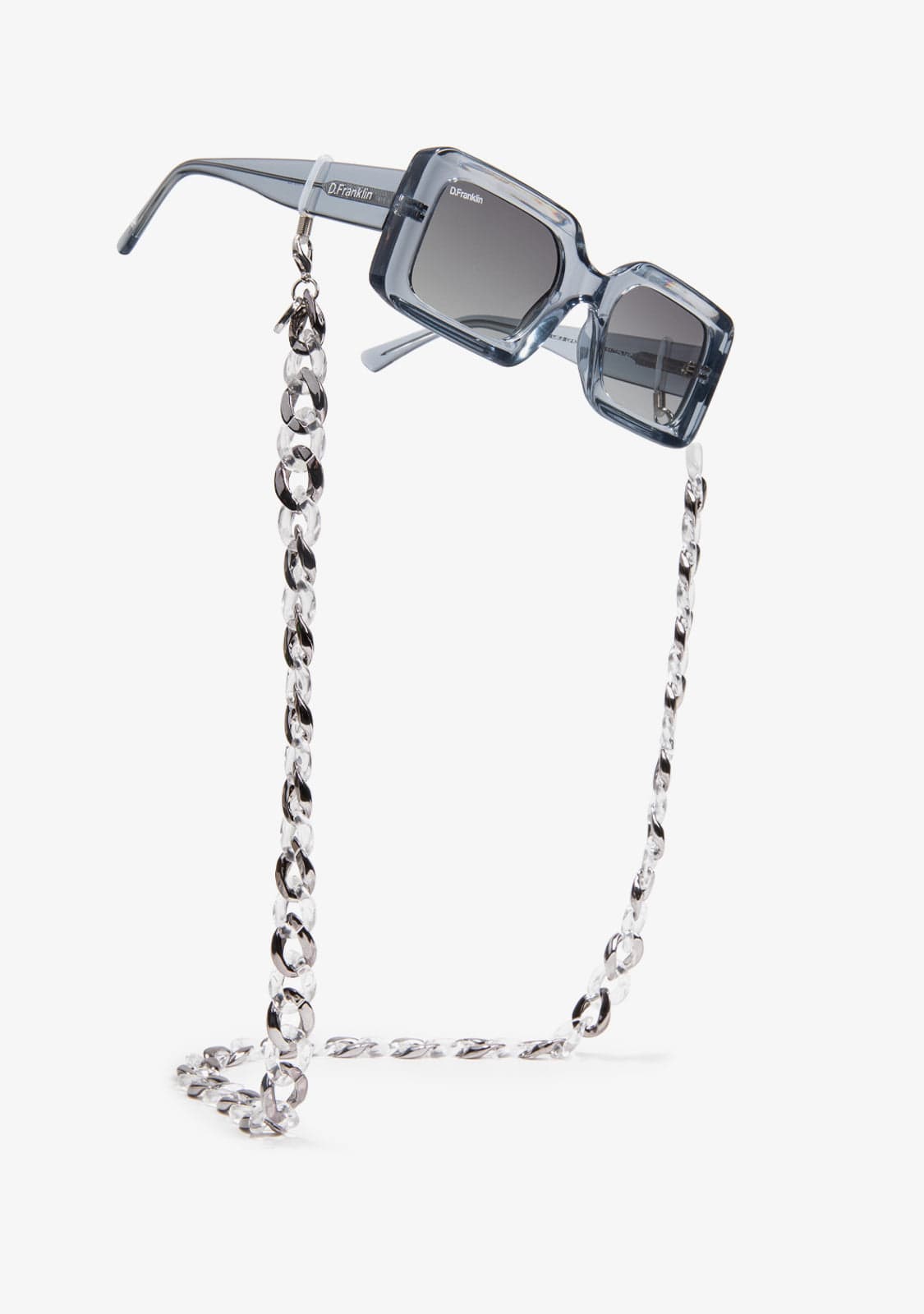 D.franklin Link Chain Transparent / Black