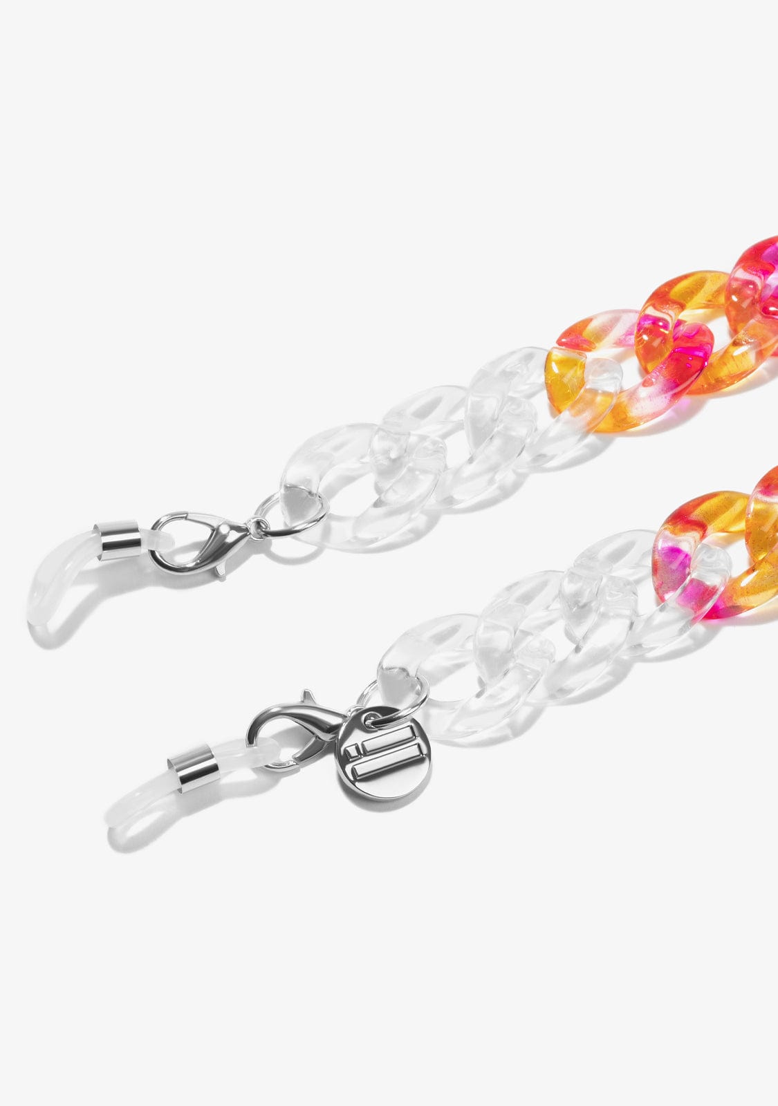 D.franklin Link Chain Transparent / Multi