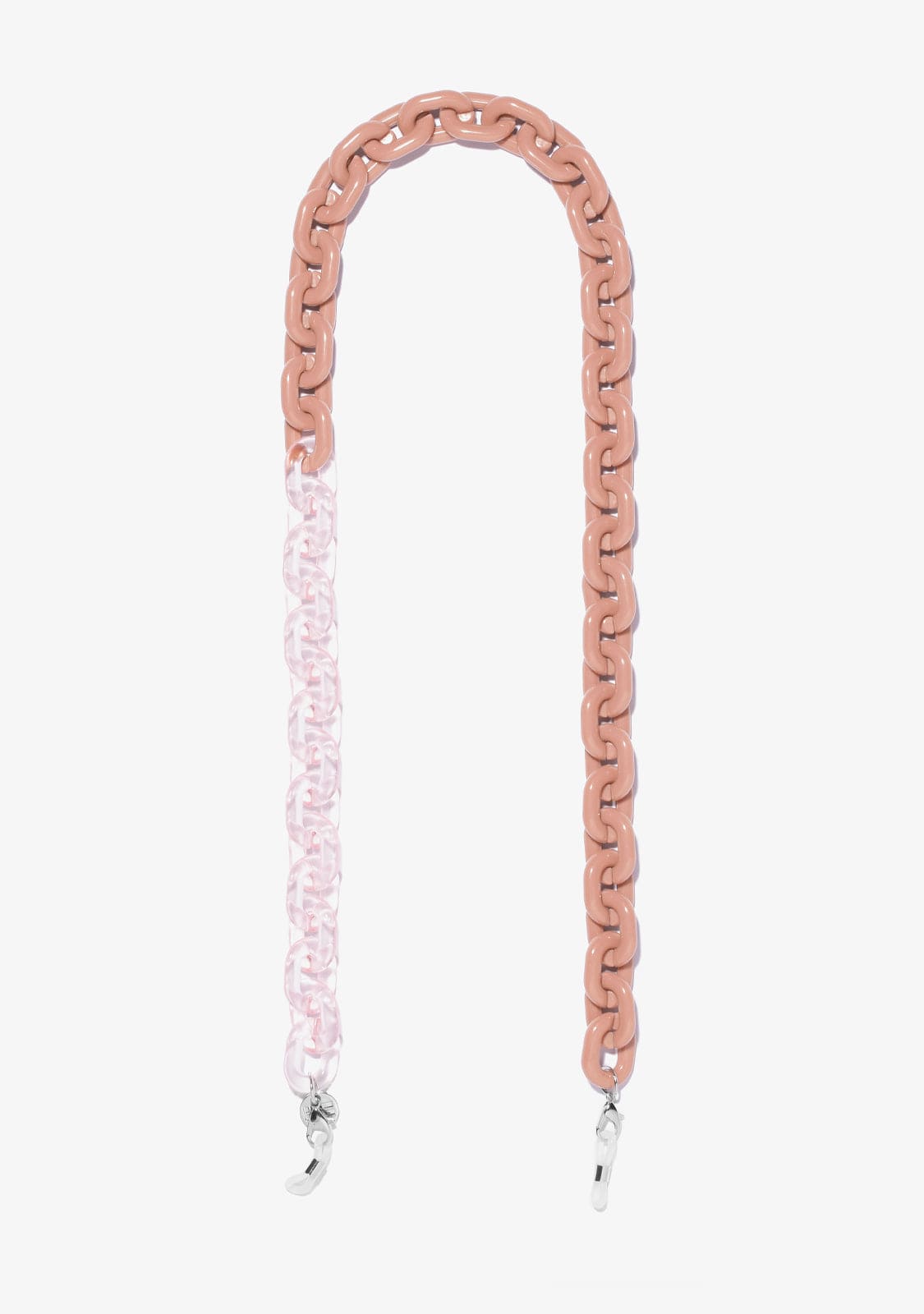 D.franklin Link Chain Transparent / Pink