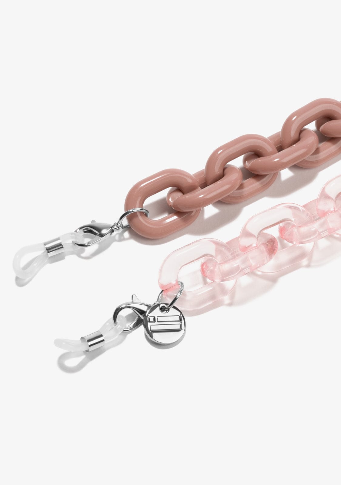 D.franklin Link Chain Transparent / Pink