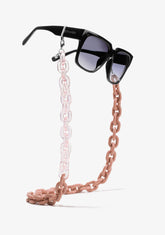 D.franklin Link Chain Transparent / Pink