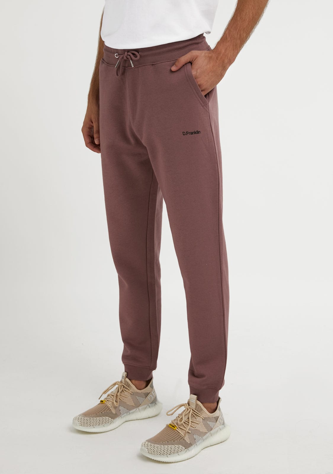 D.franklin Logo Jogger Coffee / Black