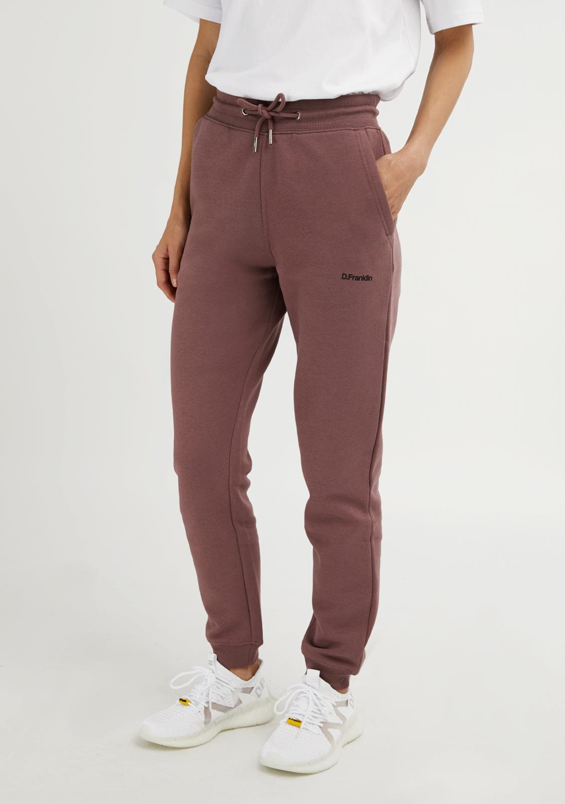 D.franklin Logo Jogger Coffee / Black