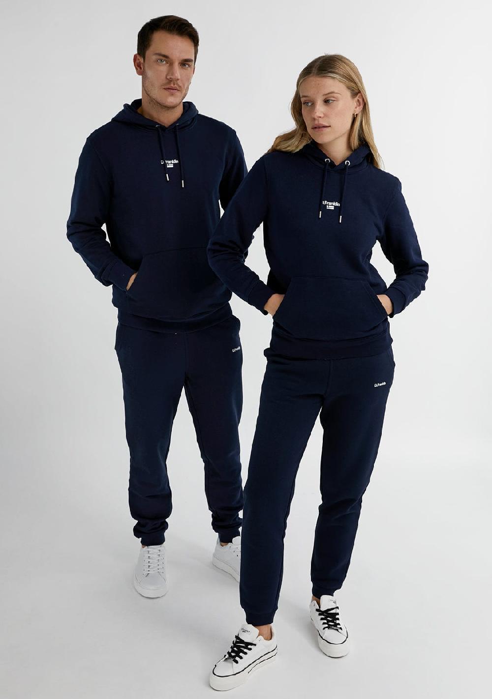 D.franklin Logo Jogger Navy / White