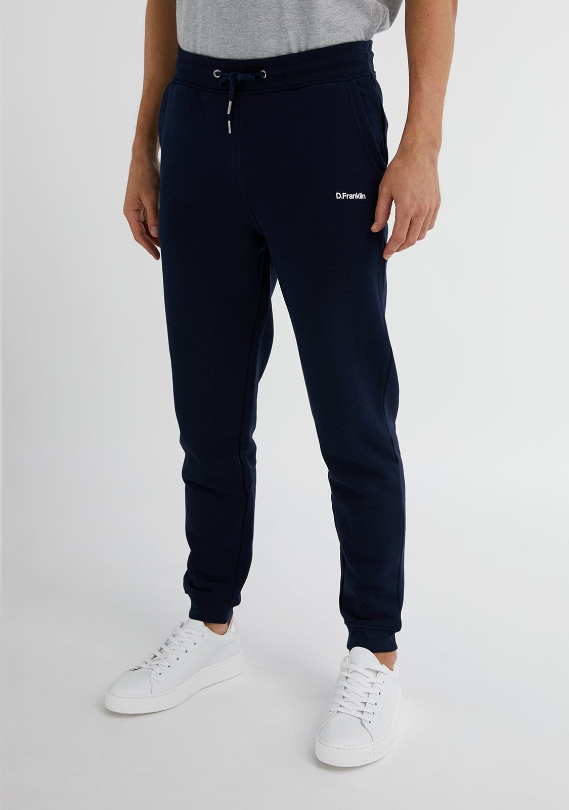 D.franklin Logo Jogger Navy / White