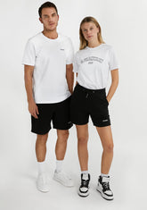 D.franklin Logo Jogger Shorts Black / White