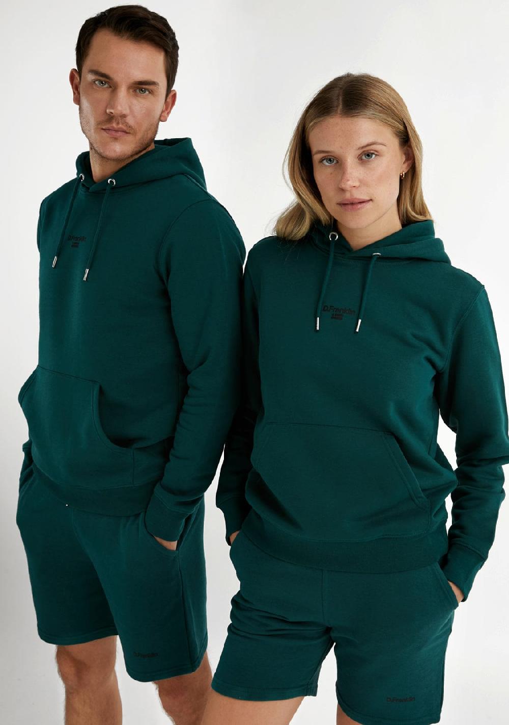 D.franklin Logo Jogger Shorts Glazed Green / Black