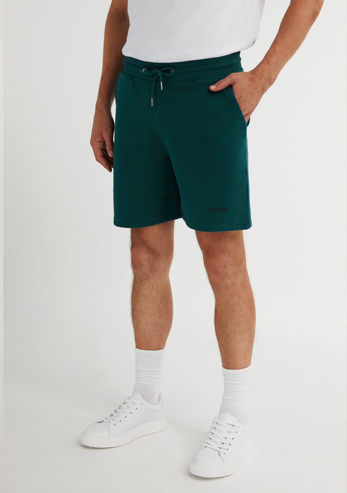 D.franklin Logo Jogger Shorts Glazed Green / Black