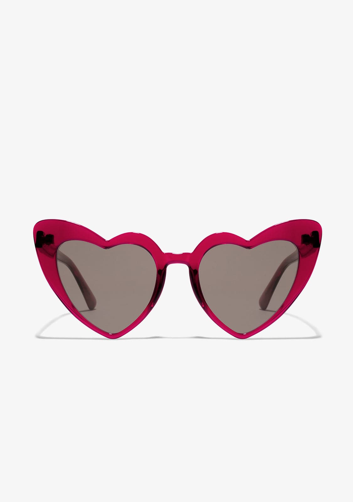 D.franklin Love Heart Trans Burgundy / Brown