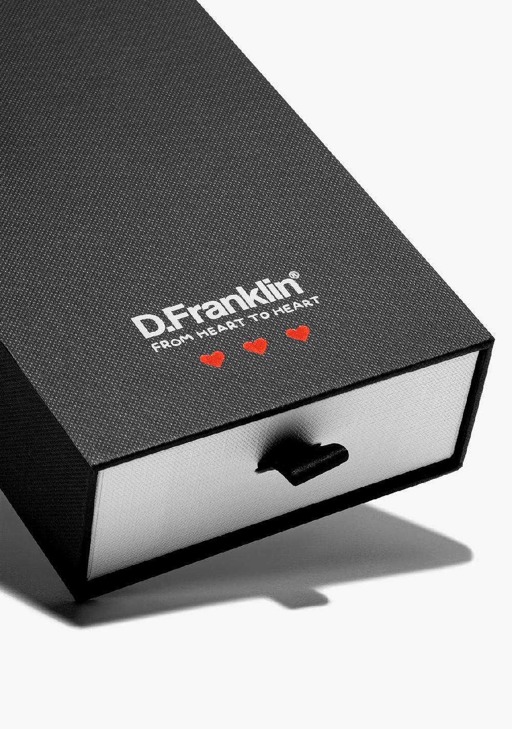 D.franklin Love Heart Trans Burgundy / Brown