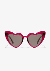 D.franklin Love Heart Trans Burgundy / Brown