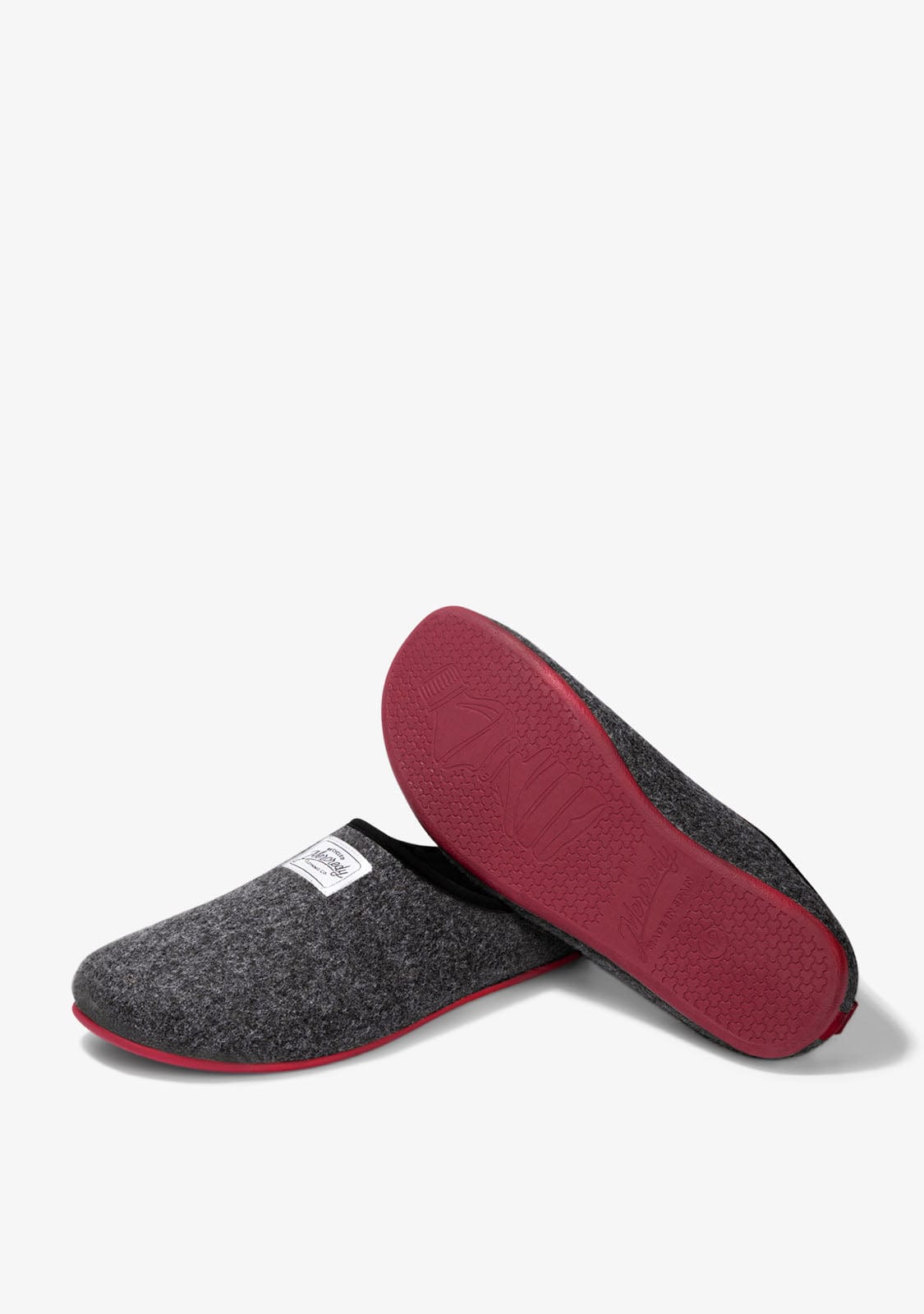 D.franklin Mercredy Slipper Black / Bordeaux