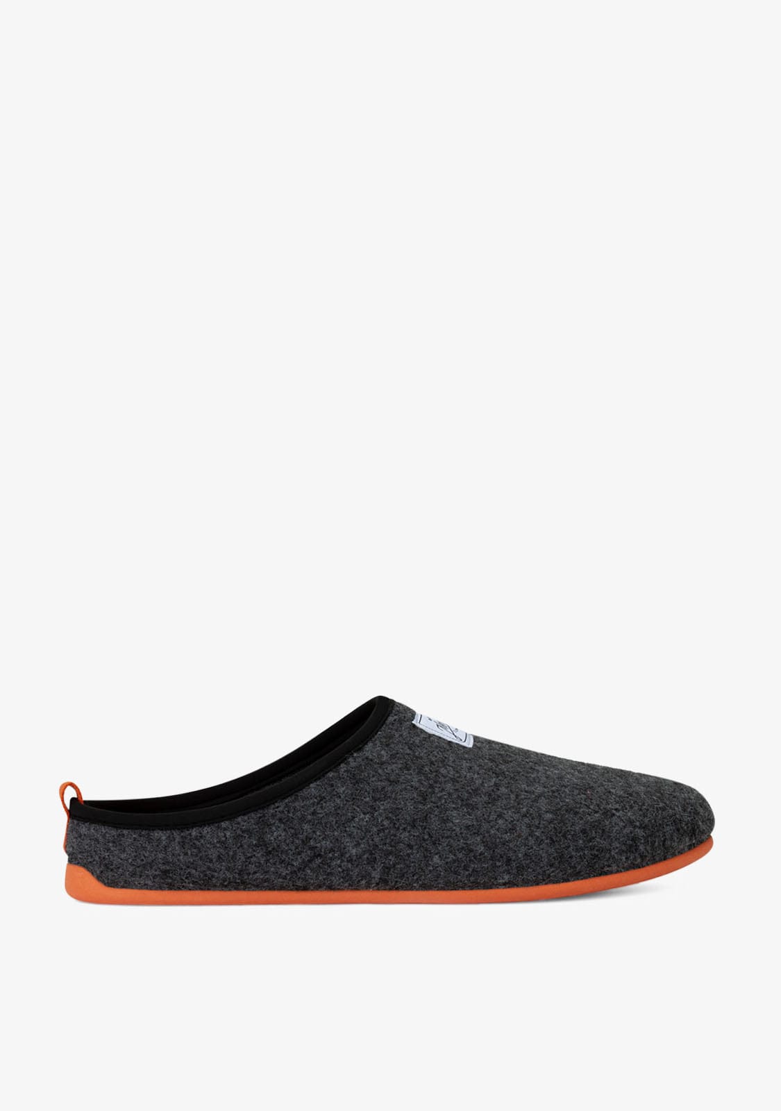 D.franklin Mercredy Slipper Black / Orange