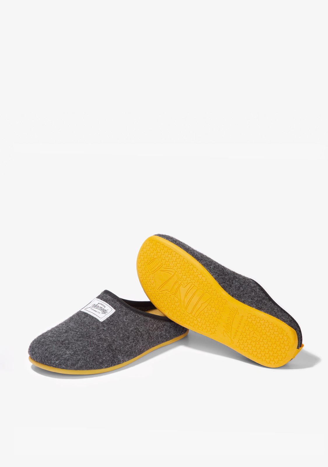 D.franklin Mercredy Slipper Black / Yellow