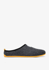 D.franklin Mercredy Slipper Black / Yellow