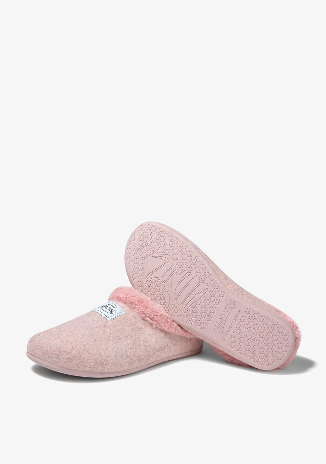 D.franklin Mercredy Slipper Fur Pink