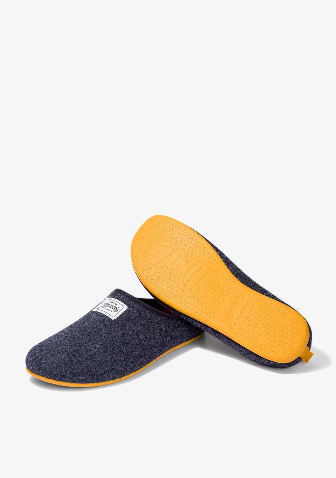 D.franklin Mercredy Slipper Navy / Yellow